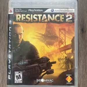 Sony Resistance 2 for PlayStation 3 with two manuals